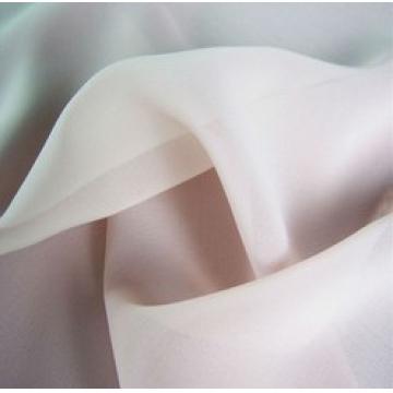 Polyester peach skin soft chiffon fabric