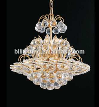 Fashion designed modern crystal egg pendant lamp