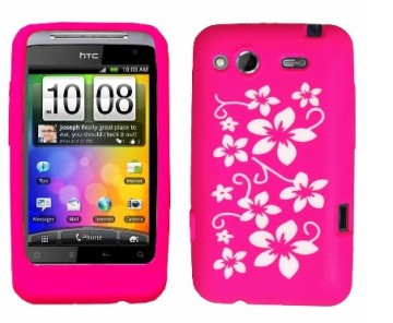 pure silicone anti radiation case for htc design s