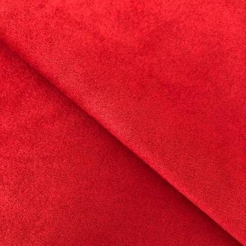 Polyester spandex plain dyed scuba suede fabric