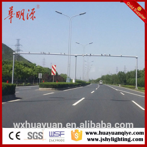 Road street traffic camera cctv steel pole with price