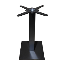 Cast Iron Flat Sand Black Table Base