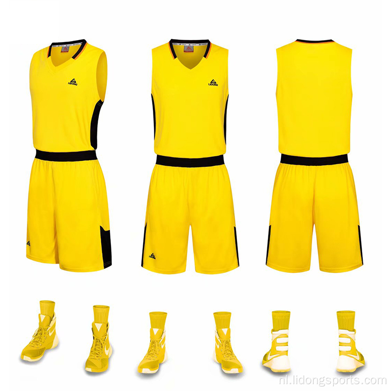 Groothandel goedkope basketbaluniformen