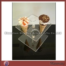 Freestanding Acrylic Ice Cream Cone Holder