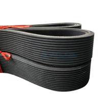 Poly Ribbed V Belt Section PK Rubber Multi Ribbed Belt