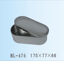 tin oval box