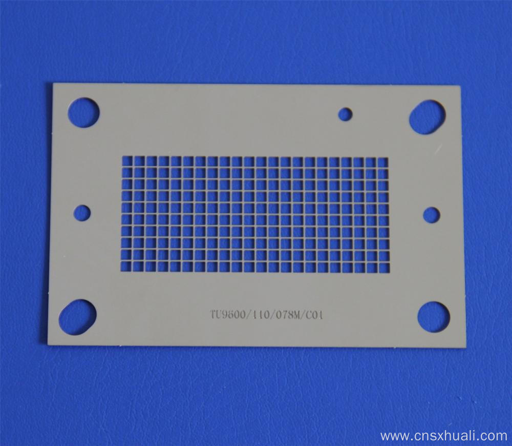 Customized High Precision Stainless Steel Grille Piece