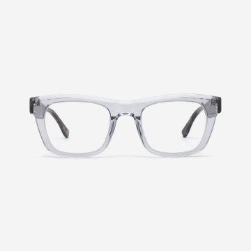 Square Bevel edging Acetate Unisex Optical Frames