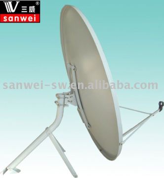 ku band 137cm offset satellite antenna