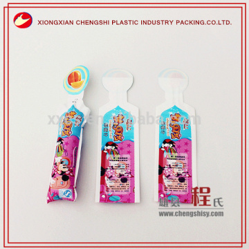 Cheap!!Heat seal food packaging bag for yoghurt,yoghurt packing bag