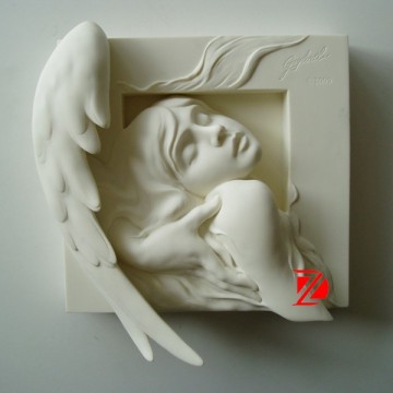 Statue angel wall decoration