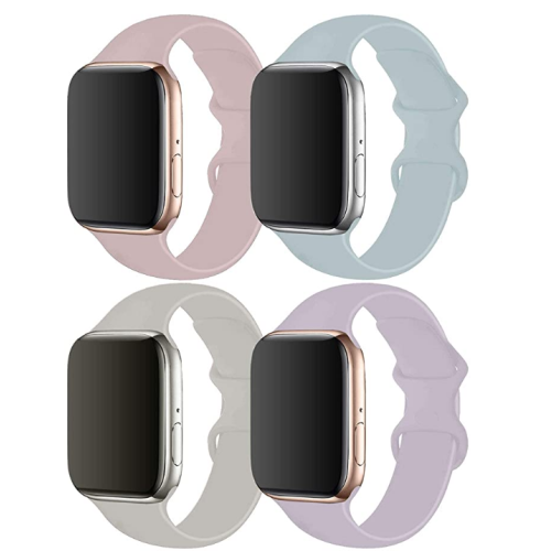 Siliconenband compatibel met Apple Watch