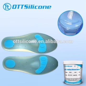 Footcare Shoe Insoles Silicone Platinum Cure Silicone Rubber For Insoles Making