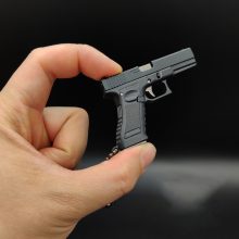 Mini Metal Toy Beretta Keychain - 1:3 Scale Mini Gun Model