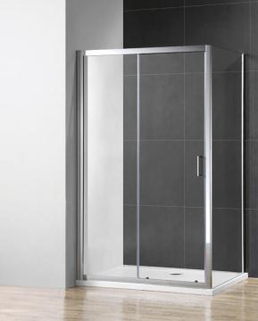 Side panel for shower door