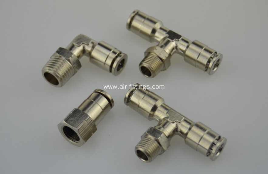 Air-Fluid NPT Thread Branch Tee Fittings 