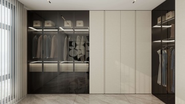 Minimal Luxury Closet System