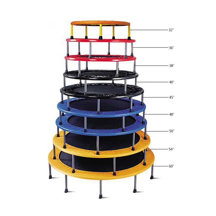 Keselamatan Keselamatan Dalaman Kanak -kanak Mini Round Bungee Trampoline