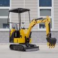 1.2ton Mini Hydraulic Excavator with Cabin for Sale