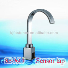 Deck mounted auto off faucet