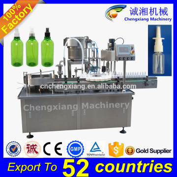 CE Certificate 50ml bottle filling machine,body spray filling machine