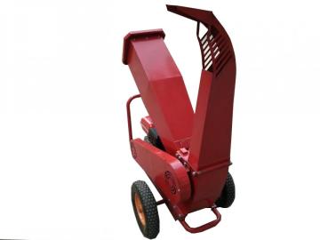 small tree branch chipper wood logs shredder