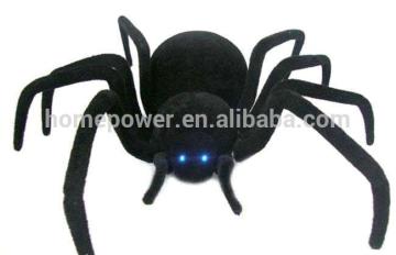 Hot sell!! 4ch rc spider with light,walking spider, toy spider
