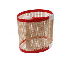 PTFE coated fiberglass open mesh belt