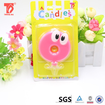 pillar birthday candles/christmas pine cone candle/valentine's candle