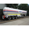 56 CBM 24ton Propane Usafirishaji Tanker Trailers