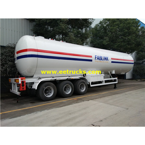 Remorques de transport de transport de propane de 56 CBM 24ton