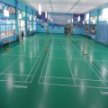 Lantai PVC Enlio untuk gelanggang Badminton