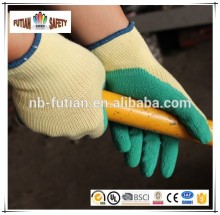 FTSAFETY knit glove with textured latex coating gripping glove