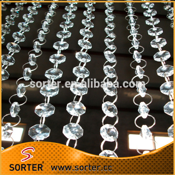 2016 crystal bead living room curtains