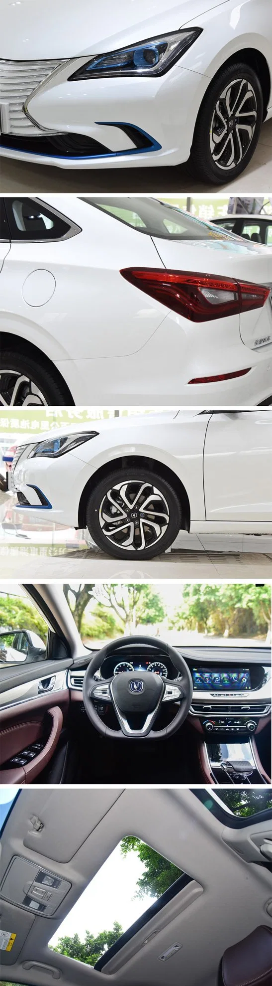 Ridever Cheap New 2022 Chang an EV460 5 Doors 5 Seats Sedan Nedc 401 Kilometers Long R Ange Battery Electric Vehicle Used Cars