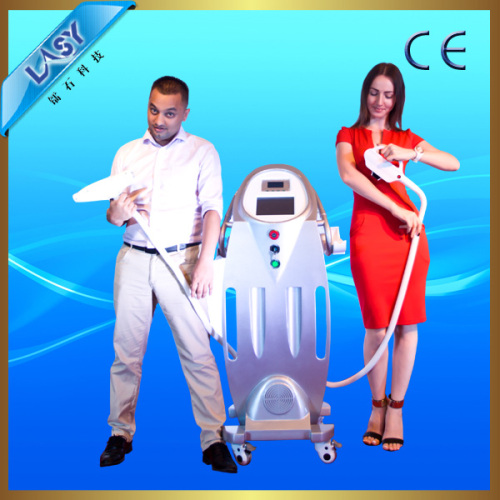 2017 innovazione e-light ipl shr nd yag laser rf macchina di bellezza con depilazione shr ipl