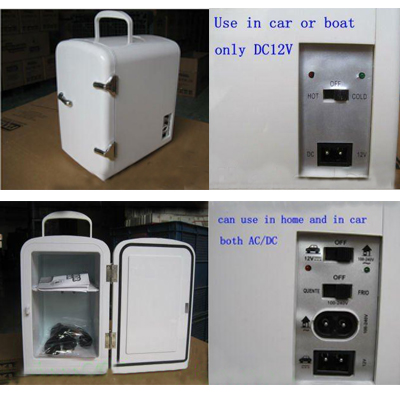 4L Eco-friendly Hotel Mini Refrigerator Silent Mini Bar Fridge For Guest Room