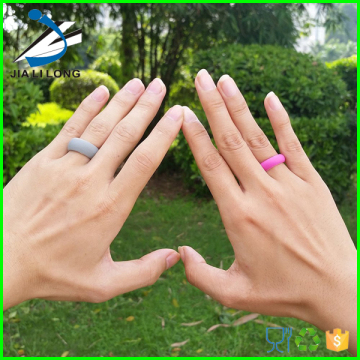 Customized finger ring silicone wedding ring