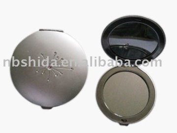 aluminium mirror,logo gift,cosmetic mirror