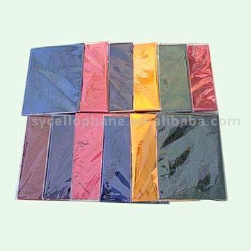 Colorful Small Package Flat Cellophane