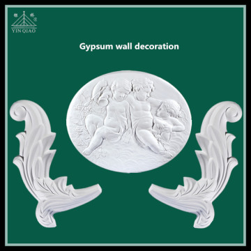 Gesso wall decorations