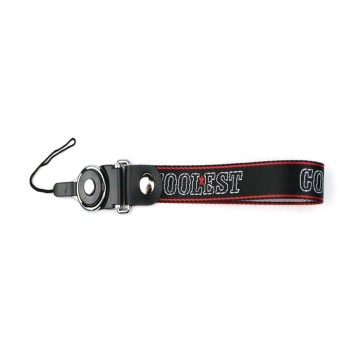 Promotional custom durable wrist lanyard with logo online