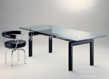 Le Corbusier LC6 Glass Dining Table