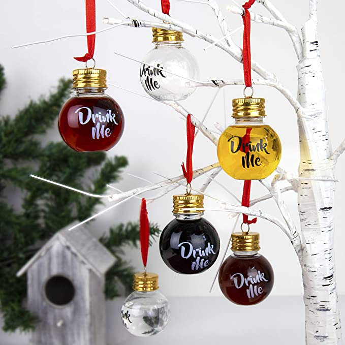 36Pcs 4Cm Shiny Date Hanging Glass Gold Oversized Unpainted With Name Palestine Baubles Christmas Bauble Clear Flat baubles