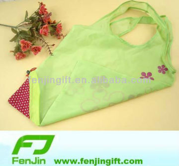 manufacture strawberry foldable shopping bag