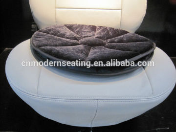 velvet swivel seat cushion