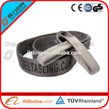 flat webbing polyester flexible lifting sling