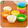 Silikon Cup Cake Mould för dekorering Non-Stick Bakeare