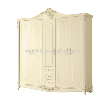 Bed room furniture design, antique solid wood armoire wardrobe