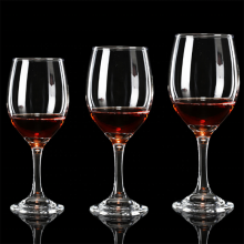 Lead-Free Crystal Classic Models Red Wine Goblets with Custom Logo